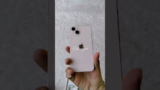 UNBOXING IPHONE 13 NEW WARNA PINK shorts [upl. by Gwendolen]