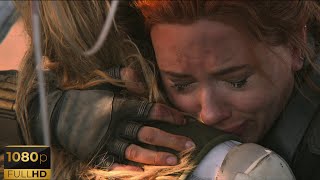 Natasha Cries amp Hugs Yelena HD  Black Widow 2021 [upl. by Alusru258]