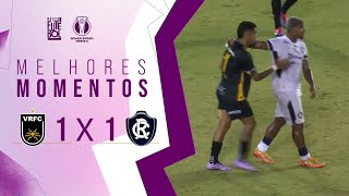 GOL NO FIM DEFESAS ABSURDAS  Volta Redonda 1x1 Remo  Melhores Momentos  Série C [upl. by Novak93]