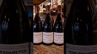 2019 Domaine de la RomanéeConti VosneRomanée 1st Cru line up 🍾 dudewithwines romaneeconti [upl. by Feil]