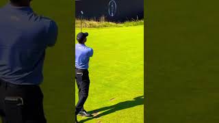 Tiger Woods Near Holeinone At The 2024 Open [upl. by Aytnahs255]