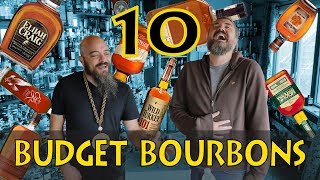 Top 10 Budgetish Bourbons according to whiskey lovers [upl. by Nosaj]