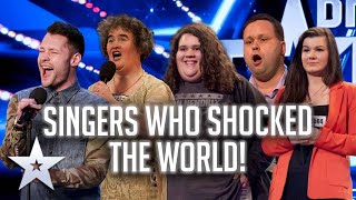 SINGERS WHO SHOCKED THE WORLD  Britains Got Talent [upl. by Lzeil]