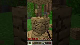 Minecraft Doppelter Kamin gaming minecraft minecraftshorts minecraftredstone redstone [upl. by Ynot]