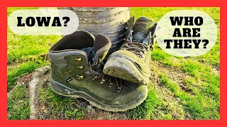 Lowa Hiking Boots Renegade GTX Box to foot to trail REVIEW [upl. by Mirilla122]