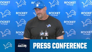 Dan Campbell postgame media availability  2024 Week 4 Lions vs Seahawks [upl. by Yarrum]