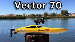 Volantex RC Vector 70 Large Brushless Racing Boat [upl. by Hanako]