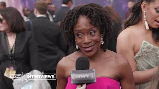 Charlayne Woodard quotPosequot on the 2019 Primetime Emmys Red Carpet [upl. by Astrea]