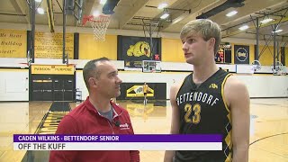 Score Standout Bettendorf senior Caden Wilkins [upl. by Ecirtak]