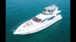 Azimut 68ft RIO Yacht in Phuket  Yacht charter Phuket [upl. by Aubrey]