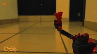 edit de spiderman LEGO stop motion DaveNVRfilms CardboardManpropsDIY [upl. by Haman]