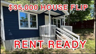 35000 House Flip  Punch List  House is Rent Ready Ep 12 [upl. by Jenkel]