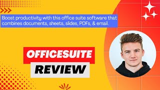 OfficeSuite Review Demo  Tutorial I Create documents sheets slides PDFs amp email on any device [upl. by Anolla335]