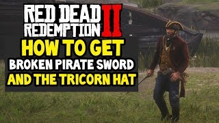 How To Get The Pirate Sword amp Pirate Hat In Red Dead Redemption 2 RDR2 [upl. by Vacla]