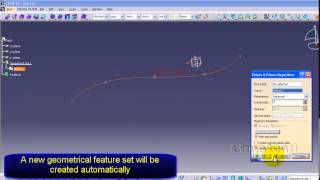 004 LIMATCADCatia GSD Wireframe Creating Multiple Points and Planes [upl. by Hsirrap]