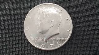 USA ½ dollar 1972Kennedy Half DollarAmerica coins [upl. by Garrek]