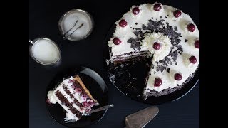 Klassische Schwarzwälder Kirschtorte Rezept und Anleitung [upl. by Ezarra510]