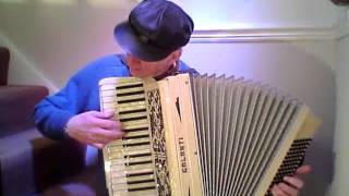 Style musette on a restored 1940s Galanti piano accordion [upl. by Hacim]