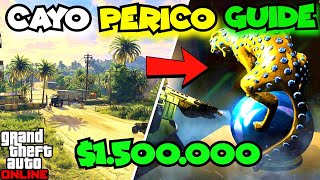 Cayo Perico Heist SOLO Beginner Guide GTA ONLINE UPDATED 2024 GUIDE [upl. by Byron]