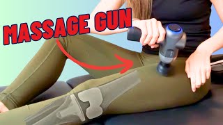 How To Use A Massage Gun After A Knee Replacement [upl. by Oel985]