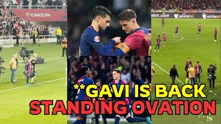 Gavi Returns After 348 Days in Barca’s 51 Victory 🔥 Emotional Comeback Moment [upl. by Mylo628]