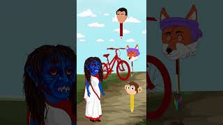 The witch cry for his ice cycle cartoon funnycartoon comedy animatedcartoon funny animation [upl. by Hadden]