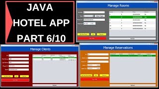 Java Project Tutorial  How To Make a Hotel Management System Project In Java NetBeans  Part 610 [upl. by Irek]