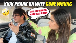 Sick Prank On Wife Gone Wrong  tanshivlogs [upl. by Aihsyn]