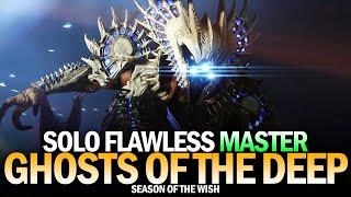 Solo Flawless Master Ghosts of the Deep Dungeon Destiny 2 [upl. by Llevaj]