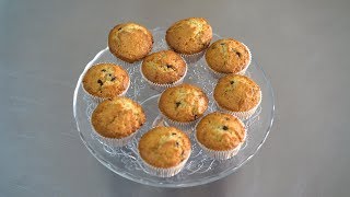 Recept na chutné vanilkové muffiny s čokoládou [upl. by Onivag]