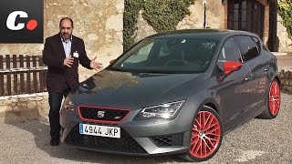 Seat León Cupra 290 CV  Primera Prueba  Test  Review en español  cochesnet [upl. by Laeira]