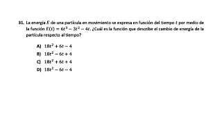 Pregunta 31 Matemáticas Guía EXACER COLBACH 2024 [upl. by Yrac]