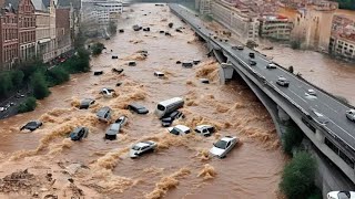 Pray for Pennsylvania USA Westfield submerged by massive flood [upl. by Akerdna629]