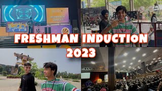 Lpu freshman induction 2023  Anuj rehan  vlog 4 [upl. by Annatnas]