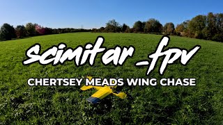 Chertsey Meads Wing Chase  Surrey FPV [upl. by Gianina]