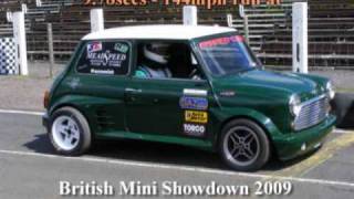 Stuart Meades at British Mini Showdown 2009 [upl. by Rockel]