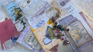 10 junk journal ideas anyone can do for any theme  page amp embellishment ideas [upl. by Hallee892]