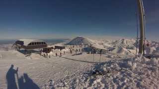 Skiing at Mt Hutt New Zealand [upl. by Dale]