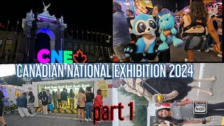 National EXHIBITION in canada 2024🇨🇦CNE BIGGEST fair in canada PART 1 [upl. by Stargell]