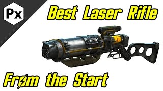 Fallout 4 Best Laser Rifle From the Start [upl. by Olympias18]