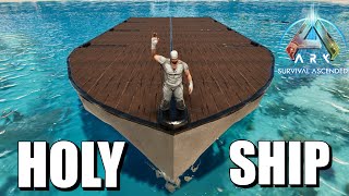 How I Built The BIGGEST Boat In Ark Klinger Additional Ferry Boats Review [upl. by Adidnere389]