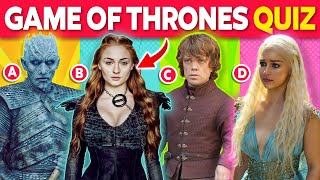 Game of Thrones Quiz 30 Trivia Questions 👑⚔️ [upl. by Ordisy]