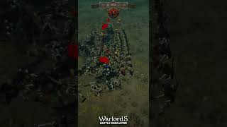 WBS 20 7 Black Orc Raiders vs 70 Undead Arc battlesimulator whowouldwin warlordsbattlesimulator [upl. by Ellertal]