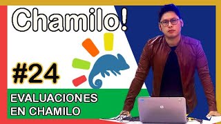 🏅 24 Cómo Crear Evaluaciones en Chamilo ✅ Generar Evaluaciones en Línea [upl. by Gurango]