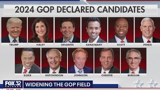 GOP expands field of 2024 presidential candidates [upl. by Ryun768]