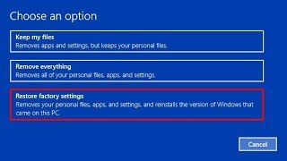 Windows 10  Restoring Your Computer with Reset This PC Remove Everything Option Tutorial [upl. by Atem]