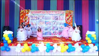 Welcome song l Annual function 202324 l Swagat geet l Aashirwad Public School l fun festival [upl. by Capello]