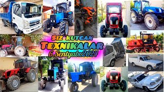 Siz Kutgan Texnikalar 6Sentyabr2024 Kama Belarus Mtz T28 Motobulok BT150 Jatka New Holland Volga [upl. by Naejamron]