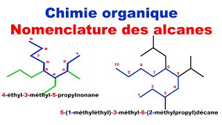 Chimie organique  Nomenclature des alcanes chimieorganique nomenclature [upl. by Strep]