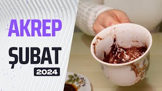 AKREP BURCU ŞUBAT 2024  Aylık Burç Yorumları amp Kahve Falı [upl. by Melborn]